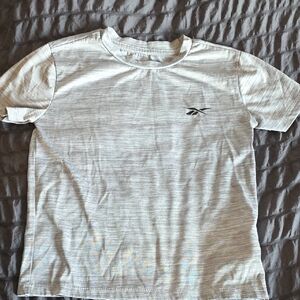 Reebok Kids Gray Striped Tee